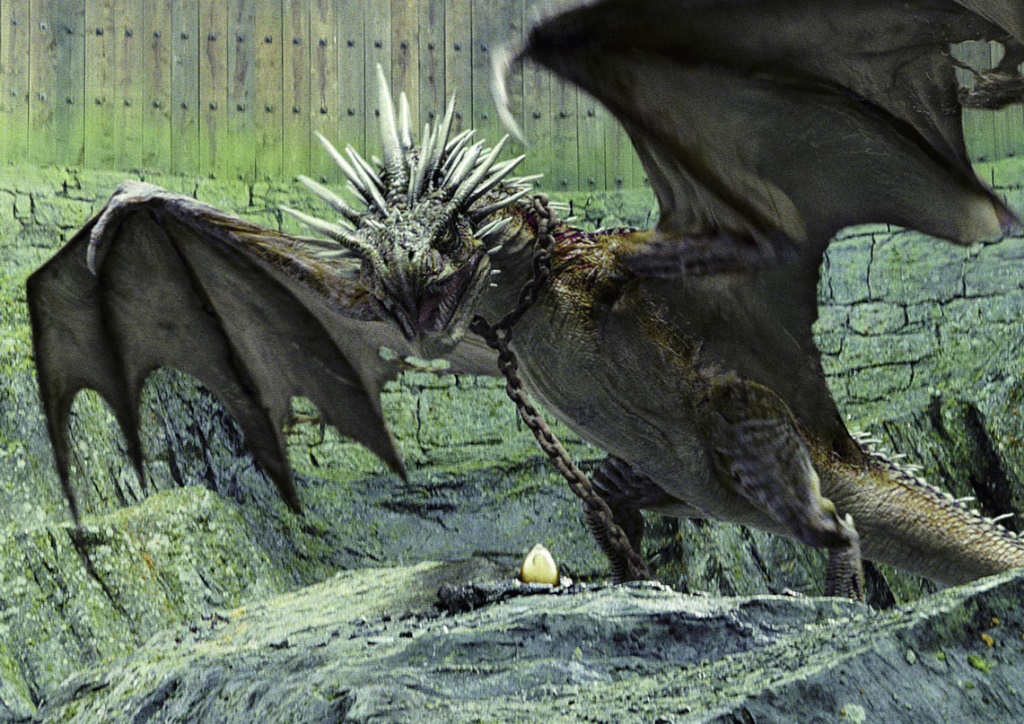 Naga, makhluk mitologi dari seluruh dunia turut hadir di film Harry Potter.