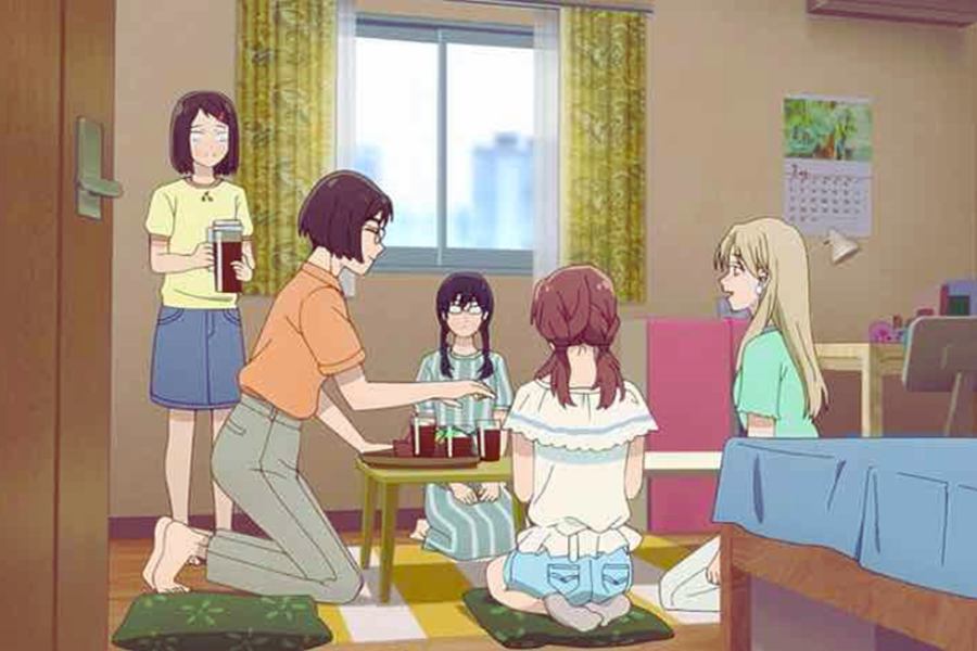 Kebersamaan dalam series anime Skip and Loafer