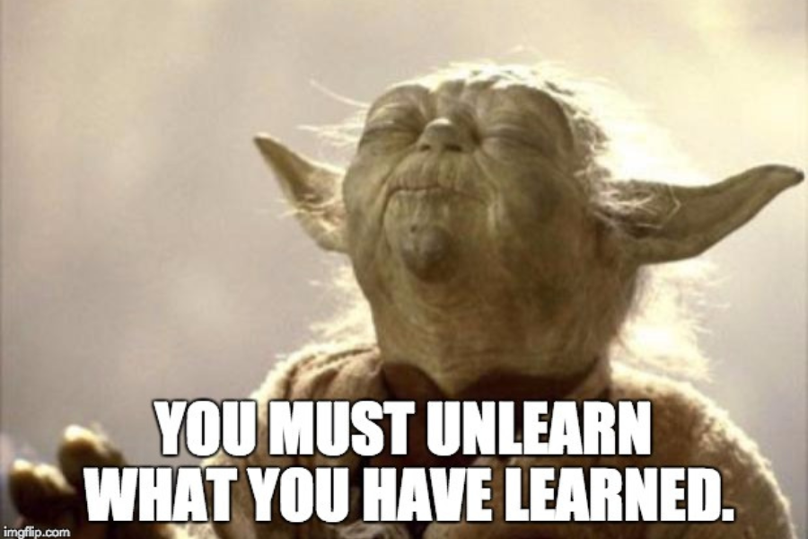 unlearn