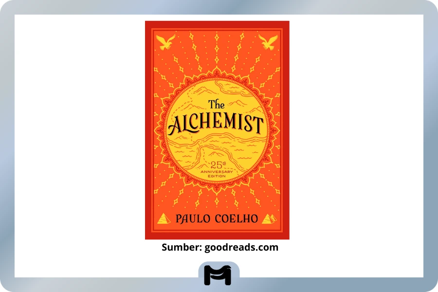 Cover Buku The Alchemist Karya Paulo Coelho