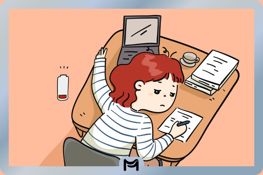 Ilustrasi unproductive days