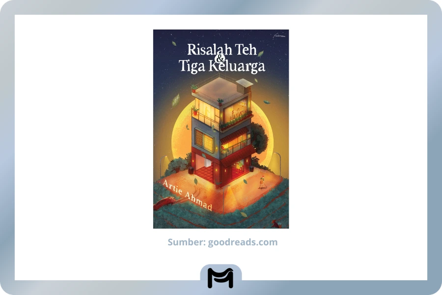 novel risalah teh dan tiga keluarga karya artie ahmad